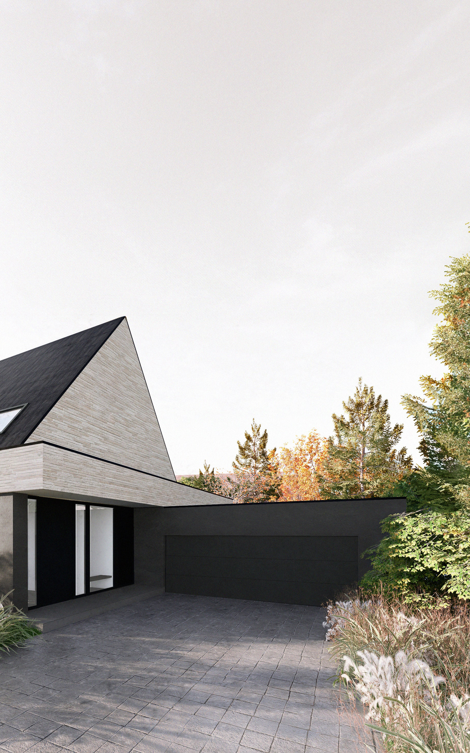 Neubau eines Einfamilienhauses verbindet Moderne und Tradition