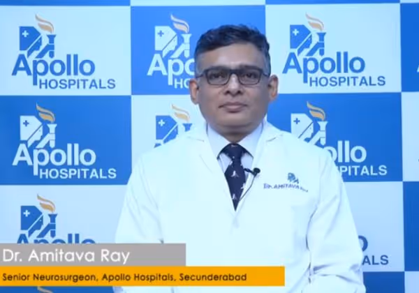 Dr. Amitava Ray, Senior Neurosurgeon at Apollo Hospitals, Secunderabad, during a live session on brain tumour awareness