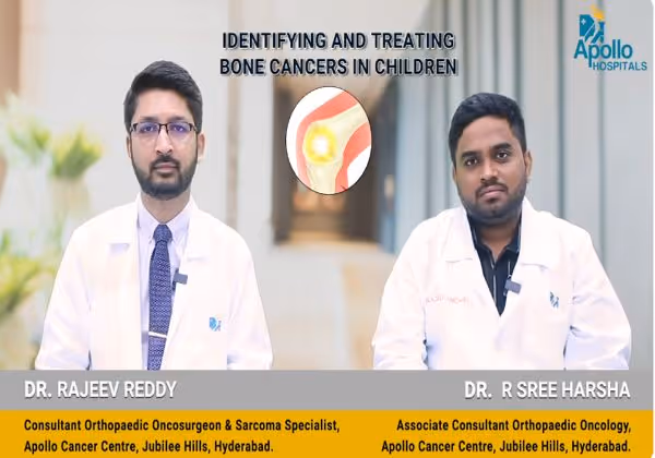 Dr. Rajeev Reddy and Dr. R Sree Harsha discuss treating bone cancers in children at Apollo Cancer Centre, Hyderabad