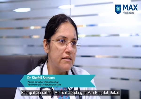 Dr. Shefali Sardana, Medical Oncologist at Max Smart Hospital, speaking about breast cancer screening
