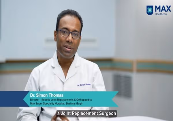 Dr Simon Thomas from Max Hospital explains new advances in hip replacement surgery.
