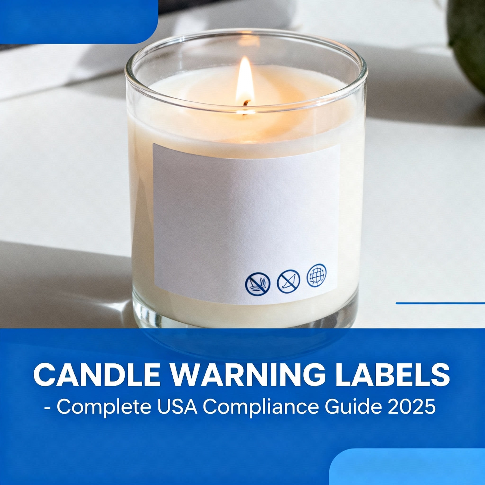 Candle Warning Labels USA: Why Your Labels Aren't Protecting Your Customers (And Why That Matters)