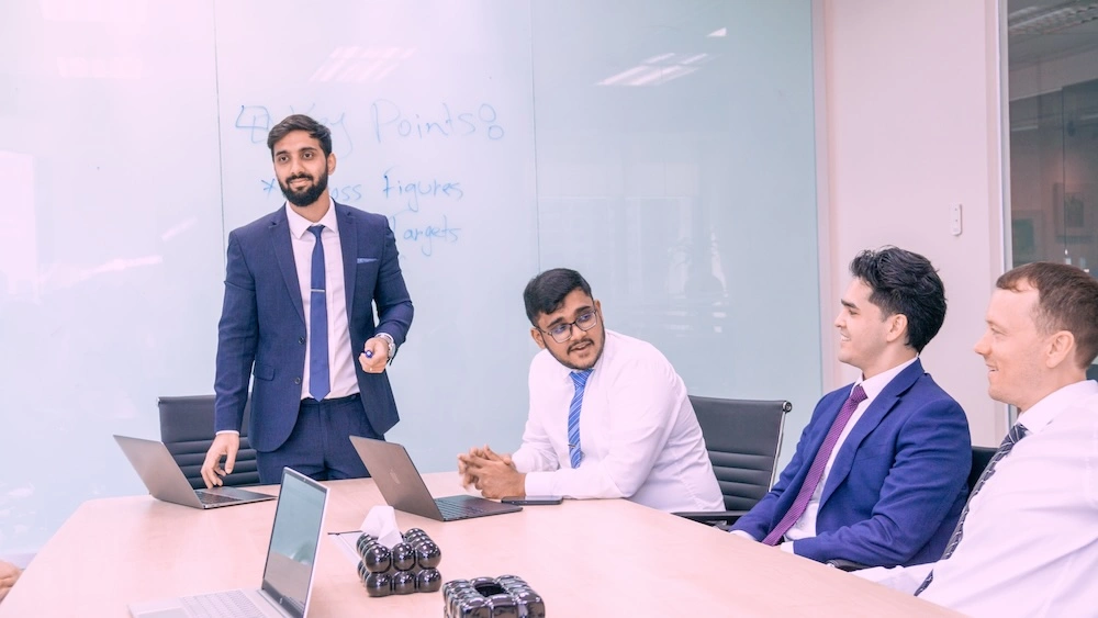 Kaz Nishad, Arafat Chowdhury, Noah Sabki Malaysian Wealth Management Melbourne Capital Group
