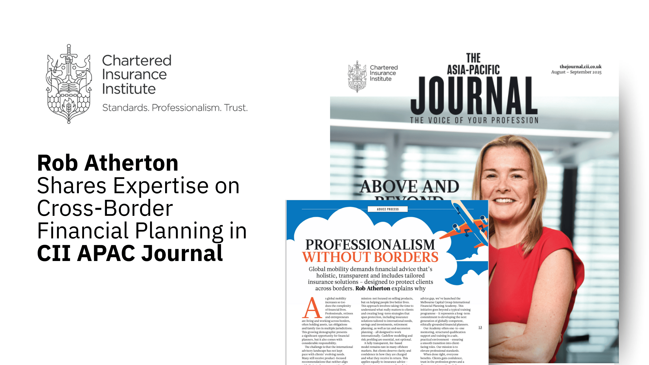 Industry Recognition: Rob Atherton Featured in CII APAC Journal