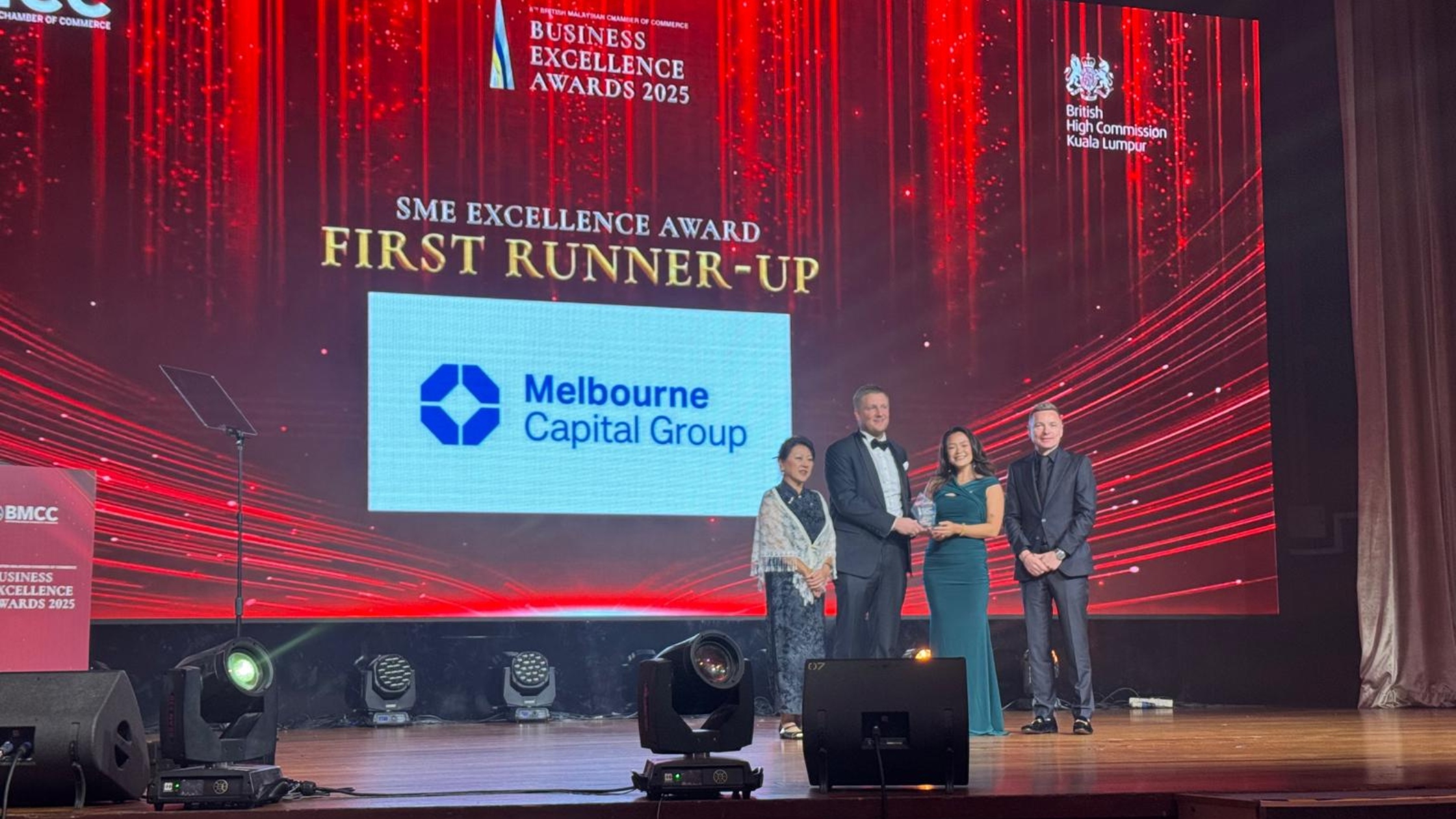 Melbourne Capital Group wins at BMCC Business Excellence Awards 2025