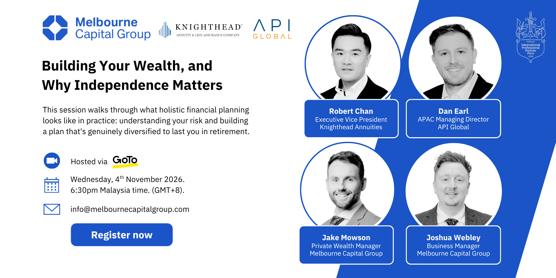 Building Your Wealth, and Why Independence Matters