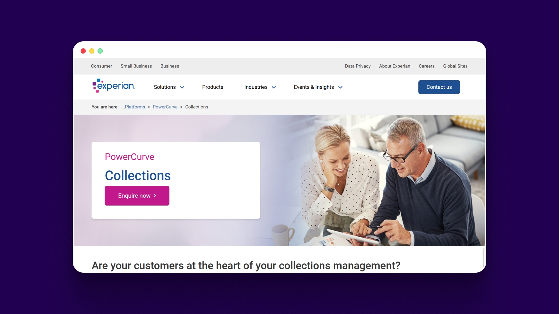 Experian (PowerCurve Collections)