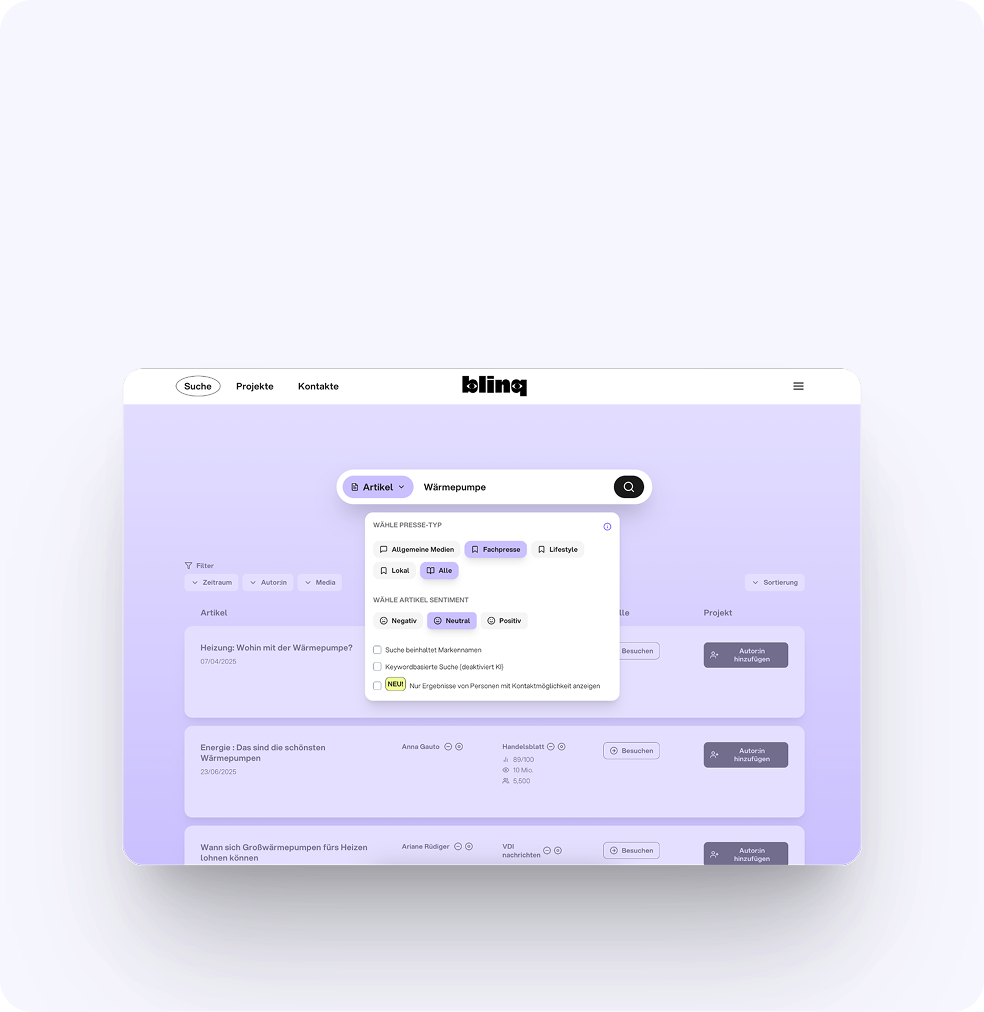 PR Tool Kommunikation