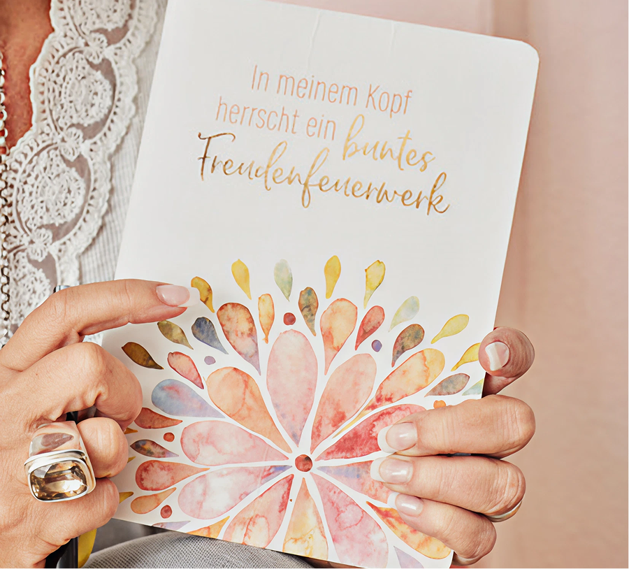 ein blauer Schmetterling