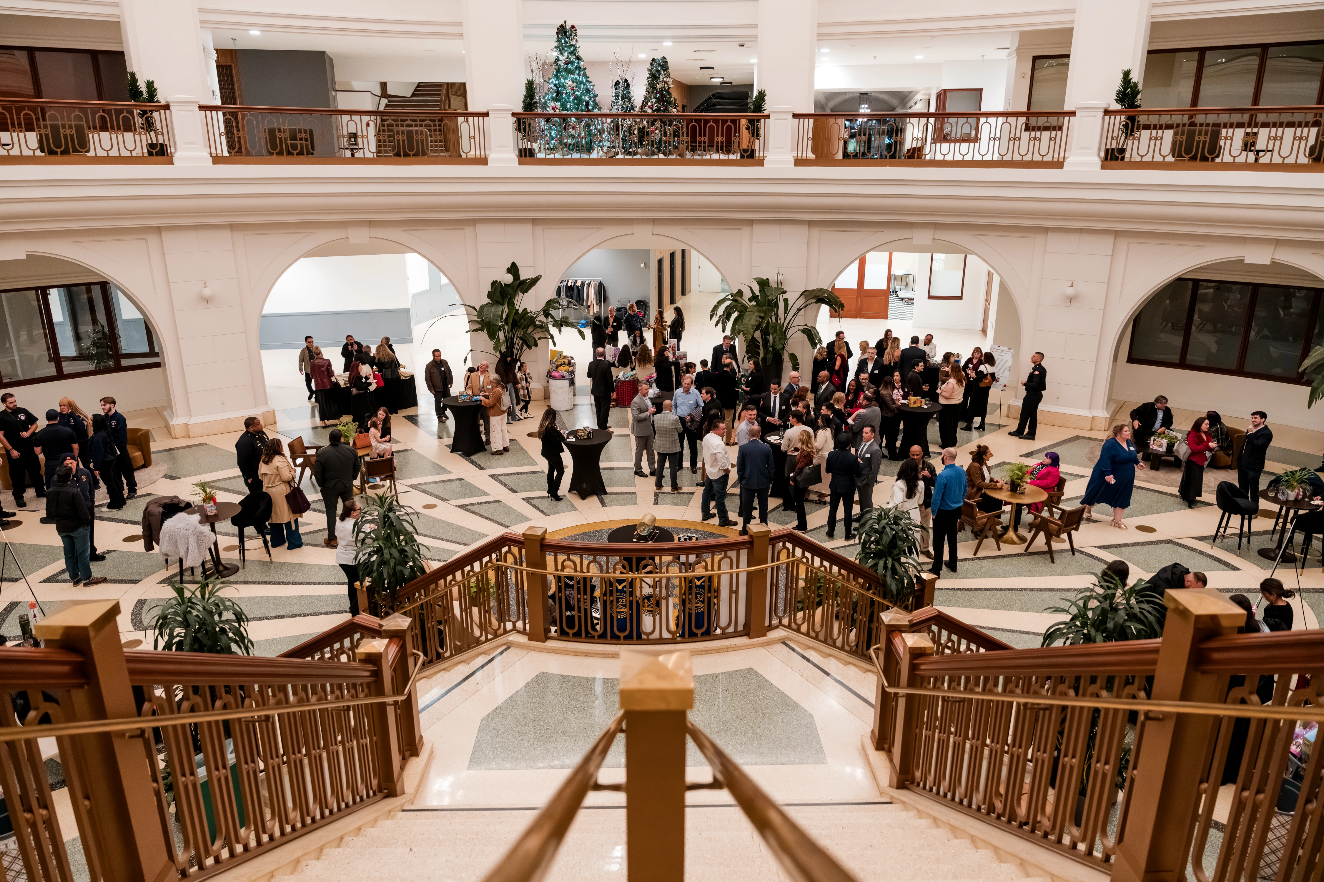 The Rotunda during the Holidays