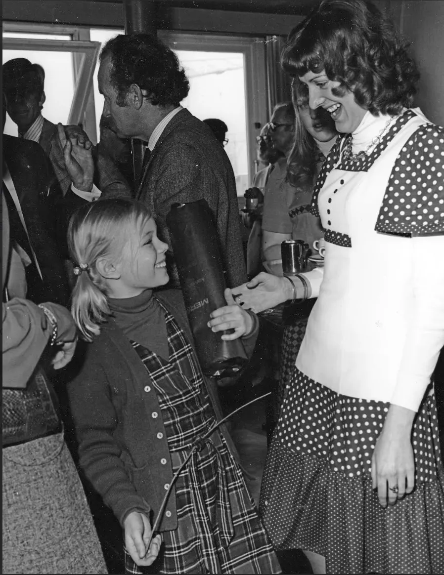 Ans vroeger op de werf