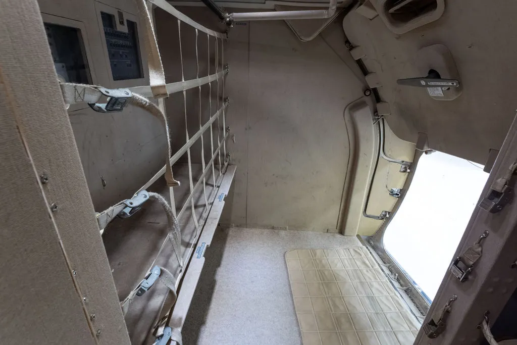 2002 Bombardier Global Express N983J S/N 9072 - interior aircraft - aft, luggage storage, exterior