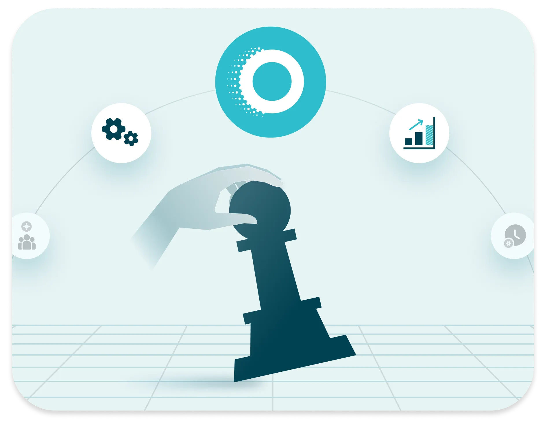 Modern AI-powered surgical scheduling software interface