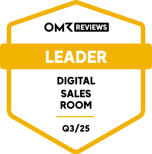 OMR badge - Leader Digital Sales Room