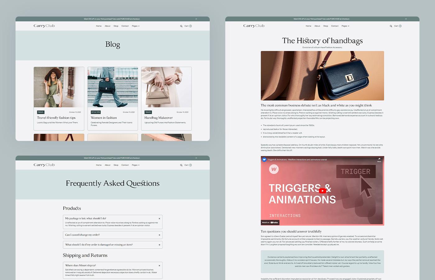 High-performance Project picture used by web design professionals at our Montreal-based agency