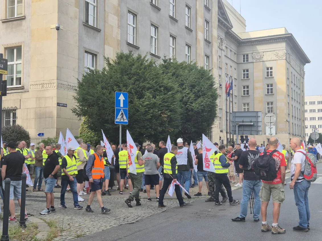 Blokada drog w centrum Katowic! 