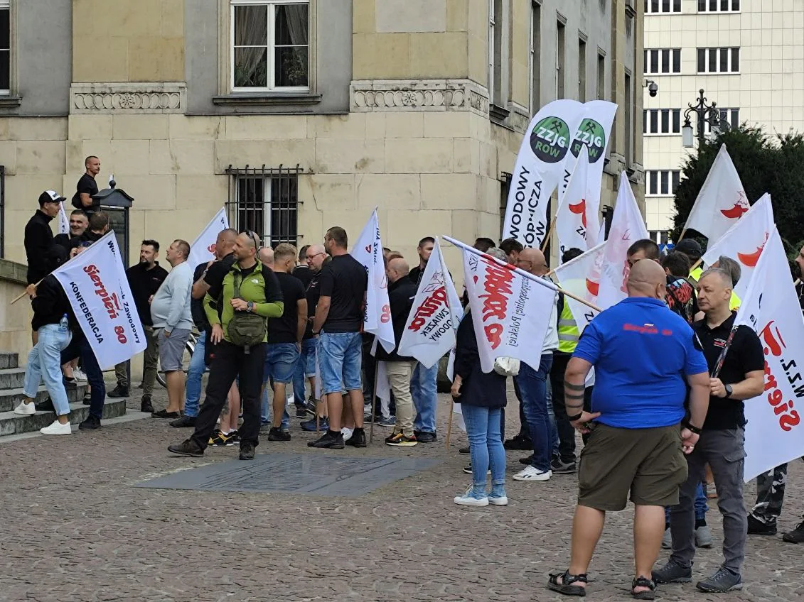 Blokada drog w centrum Katowic! 
