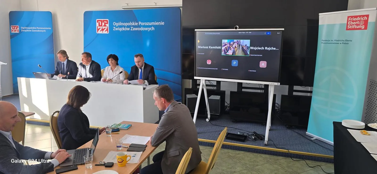 Posiedzedzenie Zespołu OPZZ ds. Sprawiedliwej Transformacji!
