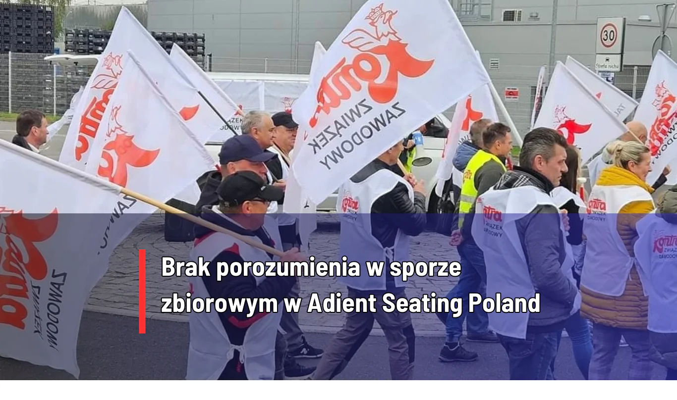 Determinacja załogi rośnie! Bez przełomu w Adient