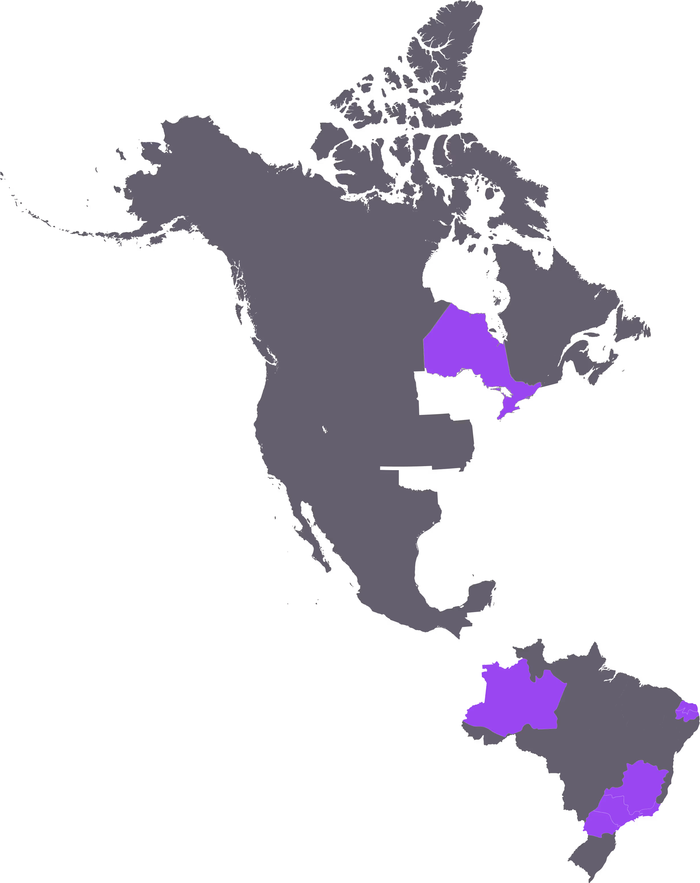 Mapa américa