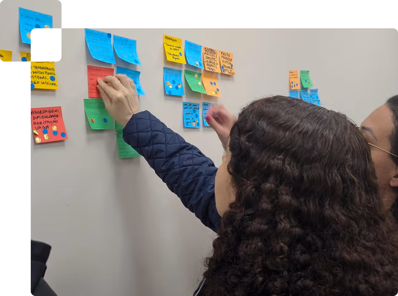Processo de Product Discovery durante a nossa visita em Julho