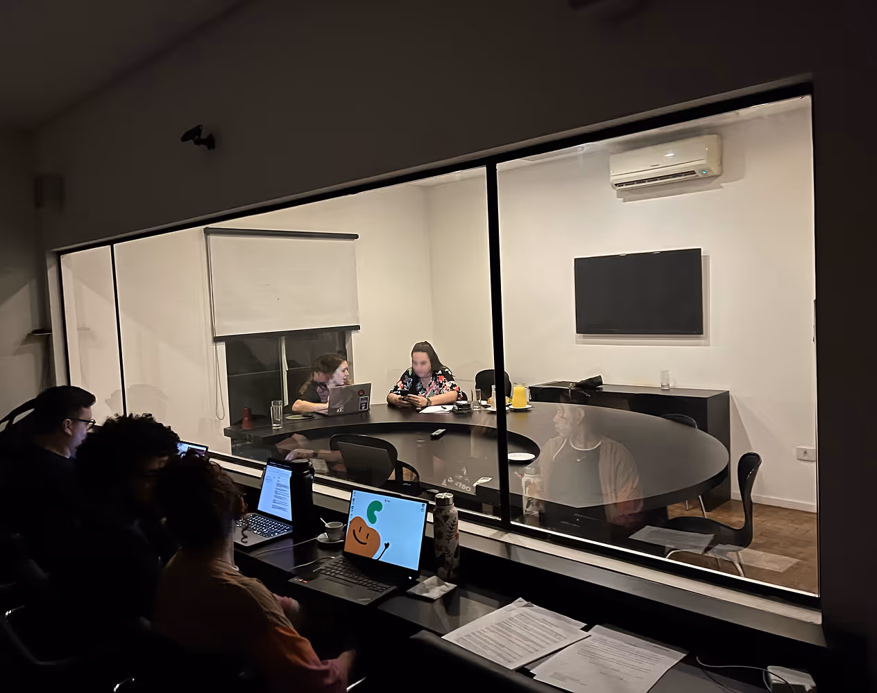 Teste presencial com usuários