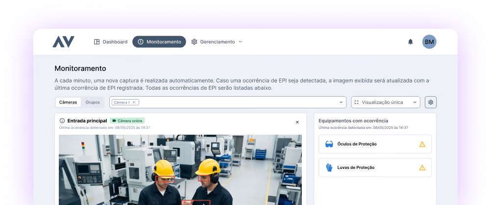 Precavision Dashboard