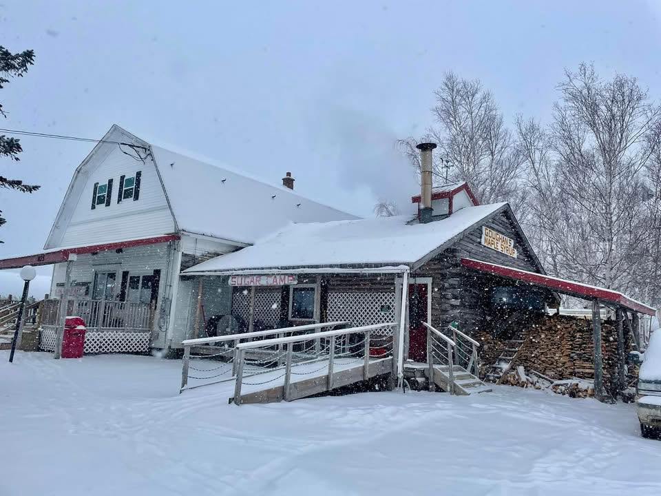 Visit sugar houses and sample maple all over Aroostook County, Maine