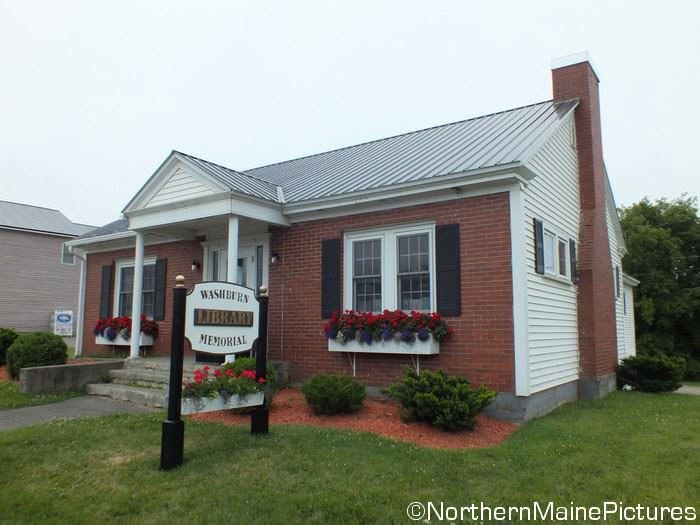 Library in Washburn, Maine