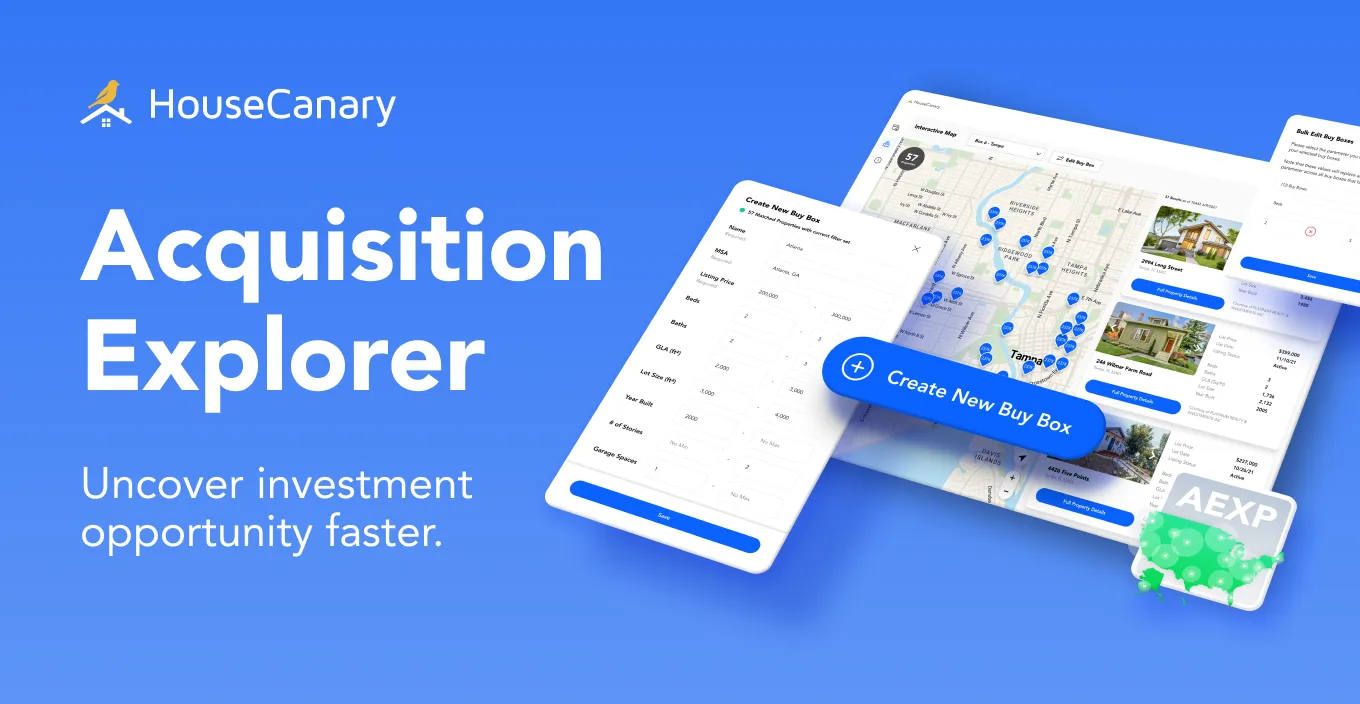 An image showing the simplified user interface for Acquisition explorer.