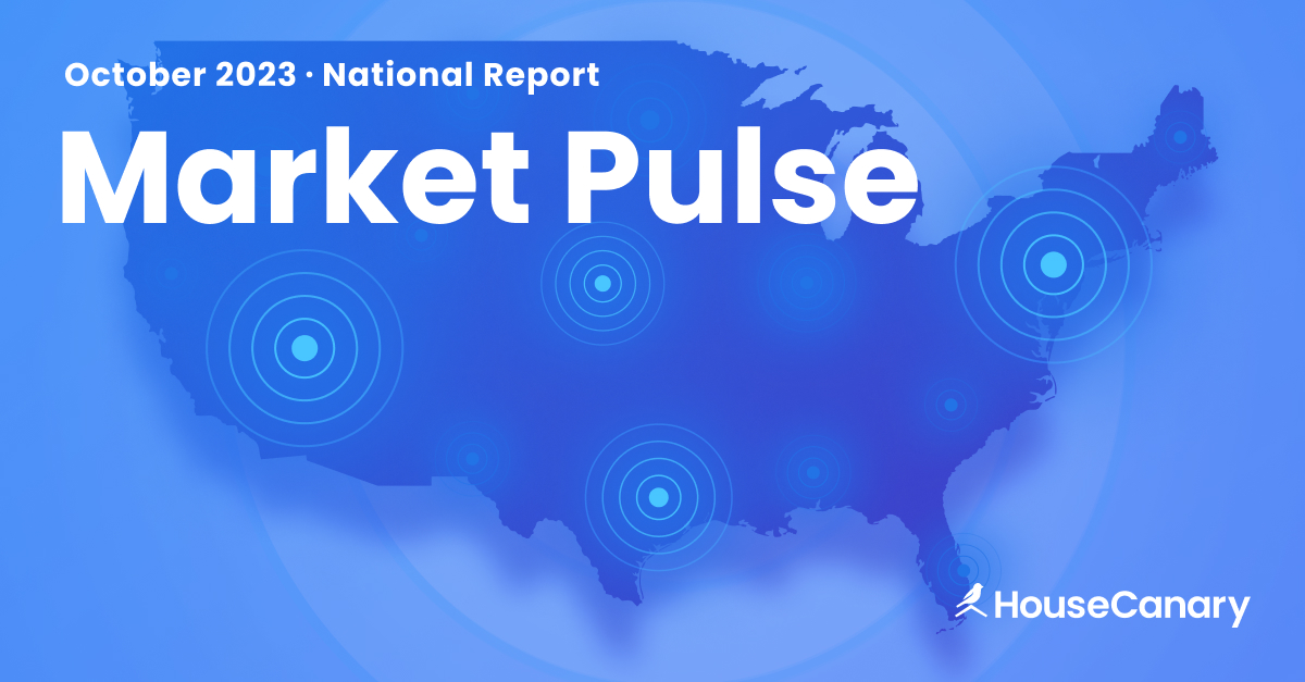 An image of a blue US map with "Market Pulse" text over it.