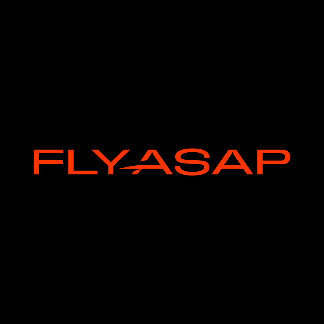 flyasap aviation wordmark logo