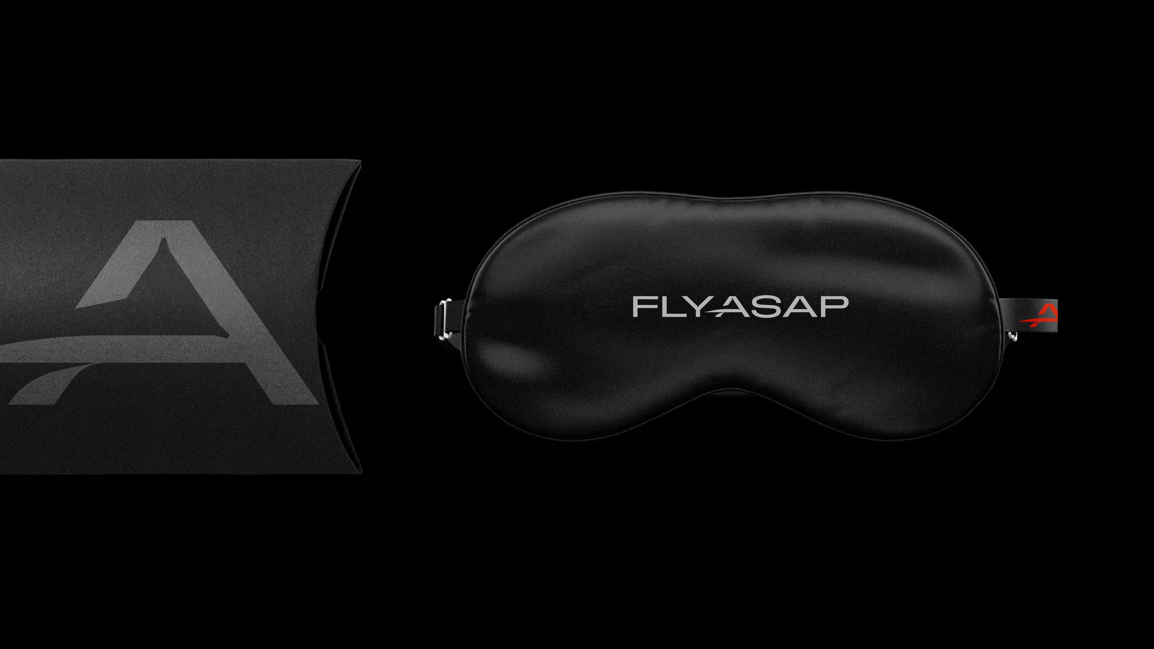 flyasap luxury aviation branded merch eyecover