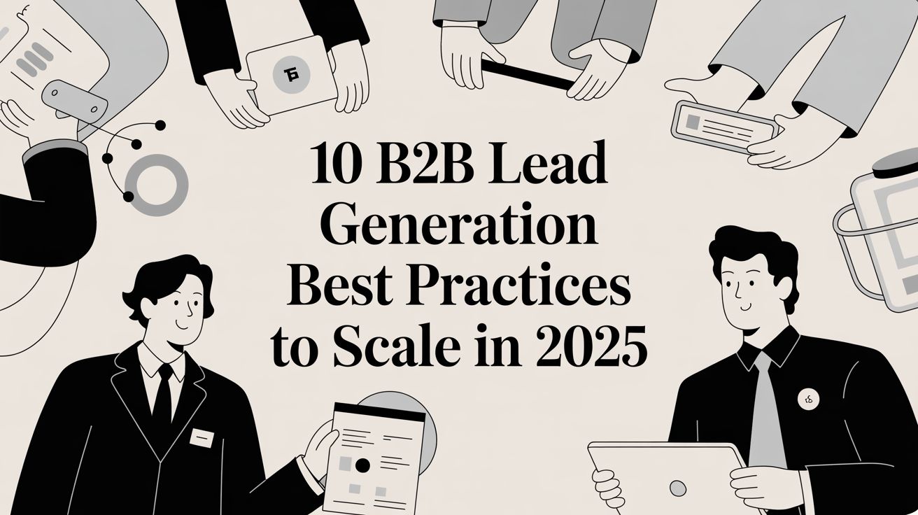 10 B2B Lead Generation Best Practices to Scale in 2025