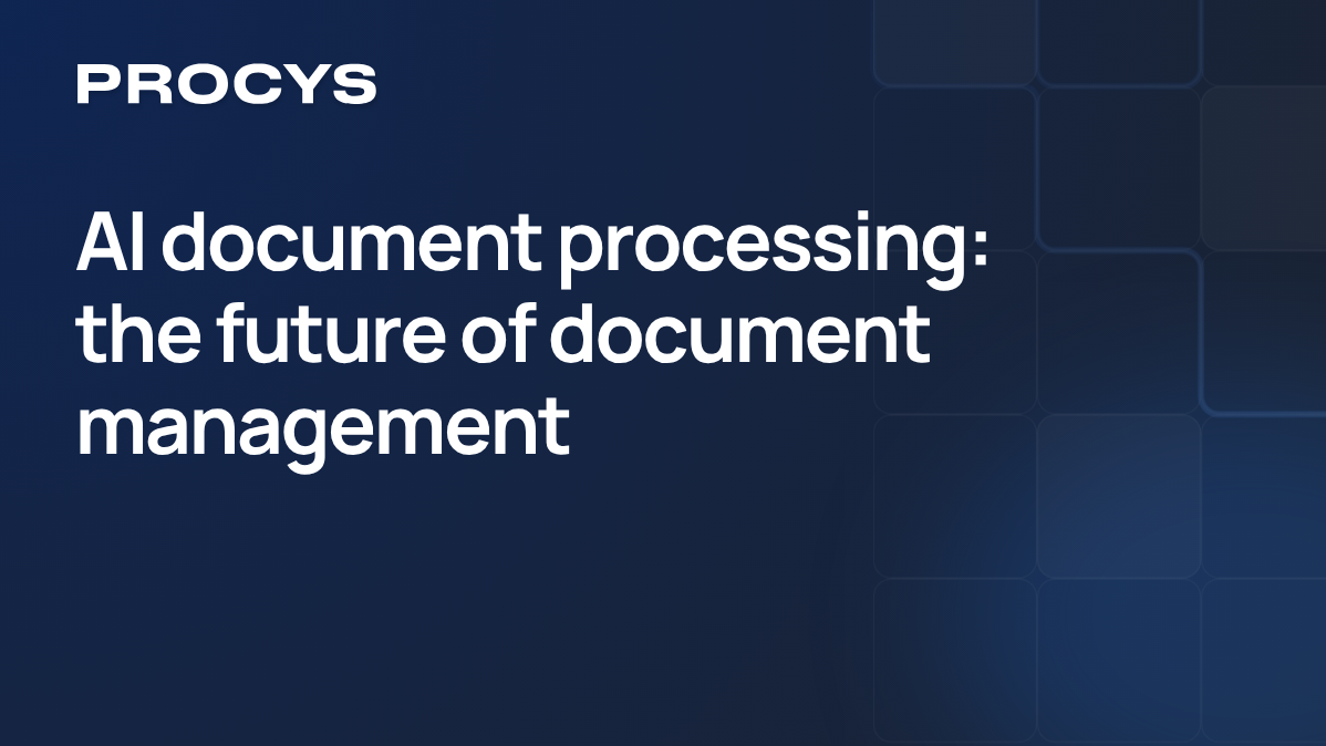 AI document processing: the future of document management