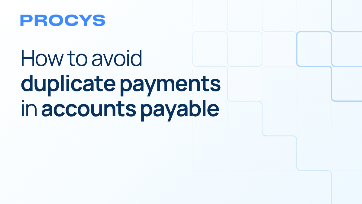 How to avoid duplicate payments in accounts payable