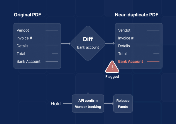 AI for data extraction flagging payment details