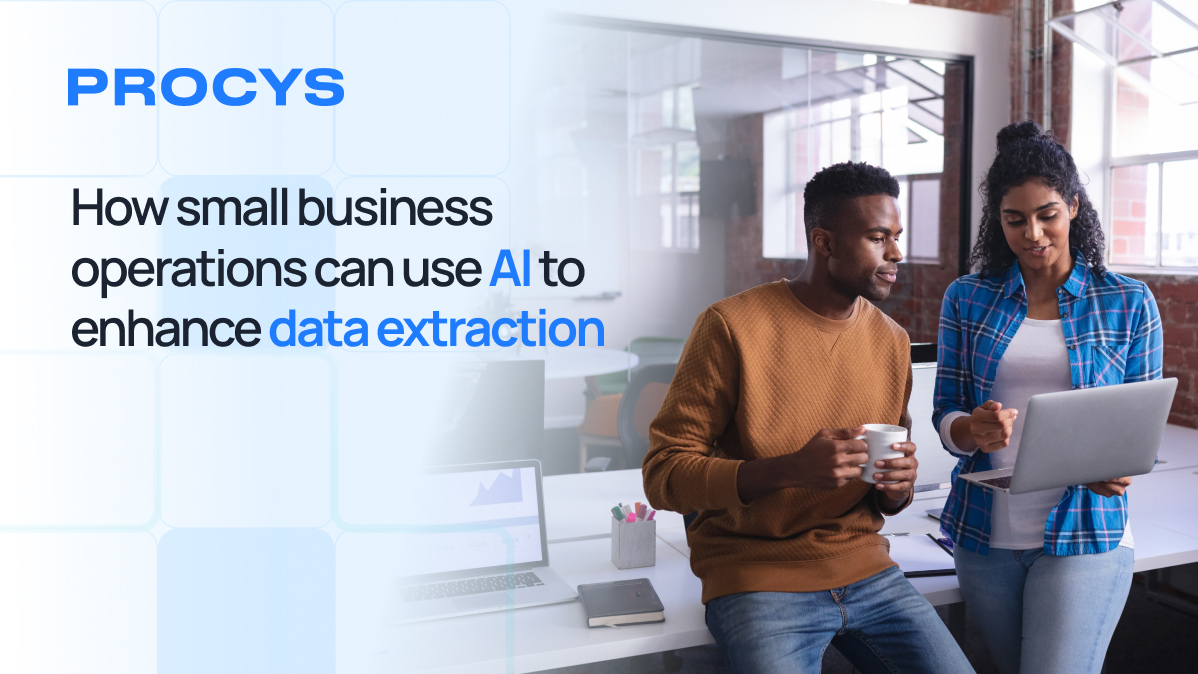 How small business operations can use AI to enhance data extraction