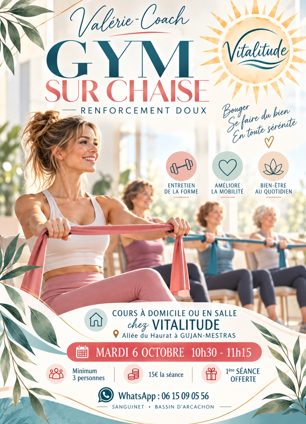 Gym sur chaise