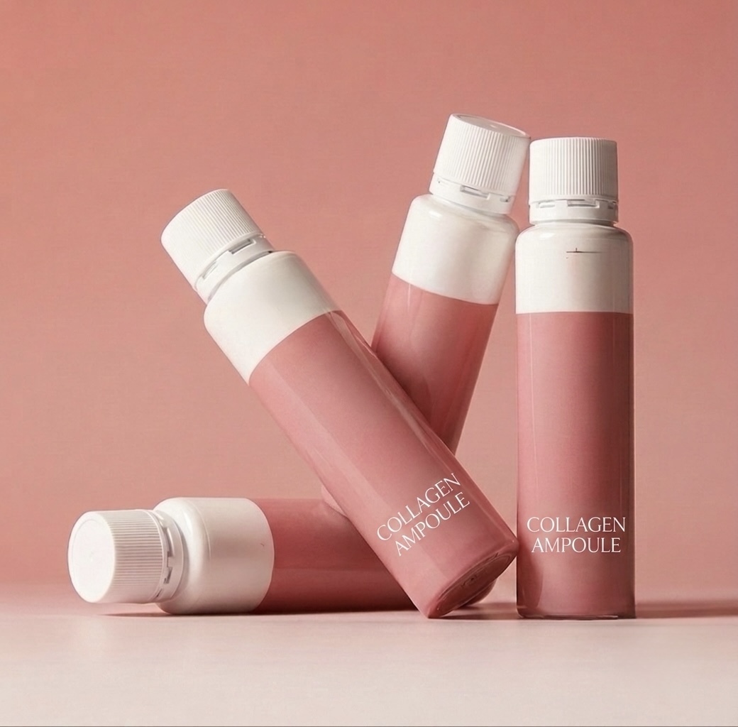 Collagen ampoule bottles