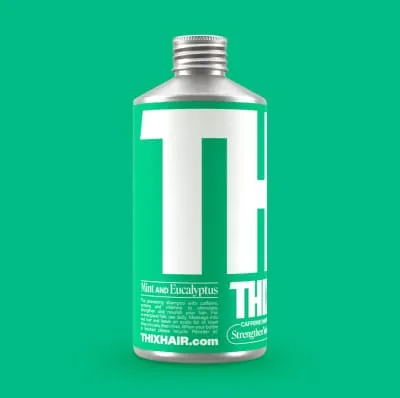 THIX Hair Shampoo Bottle Design 01