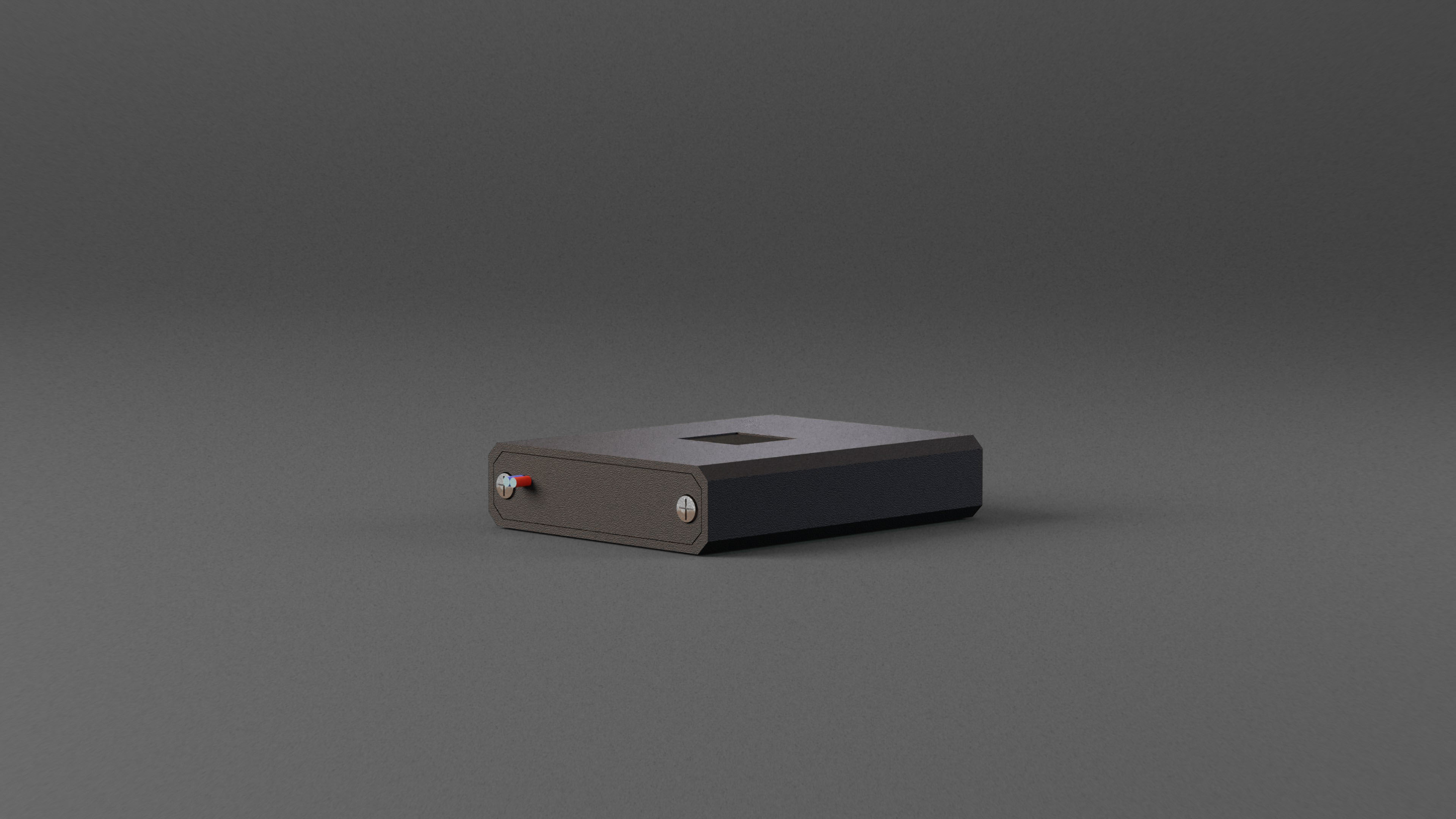 MiniTracker GPS asset tracker enclosure, product render