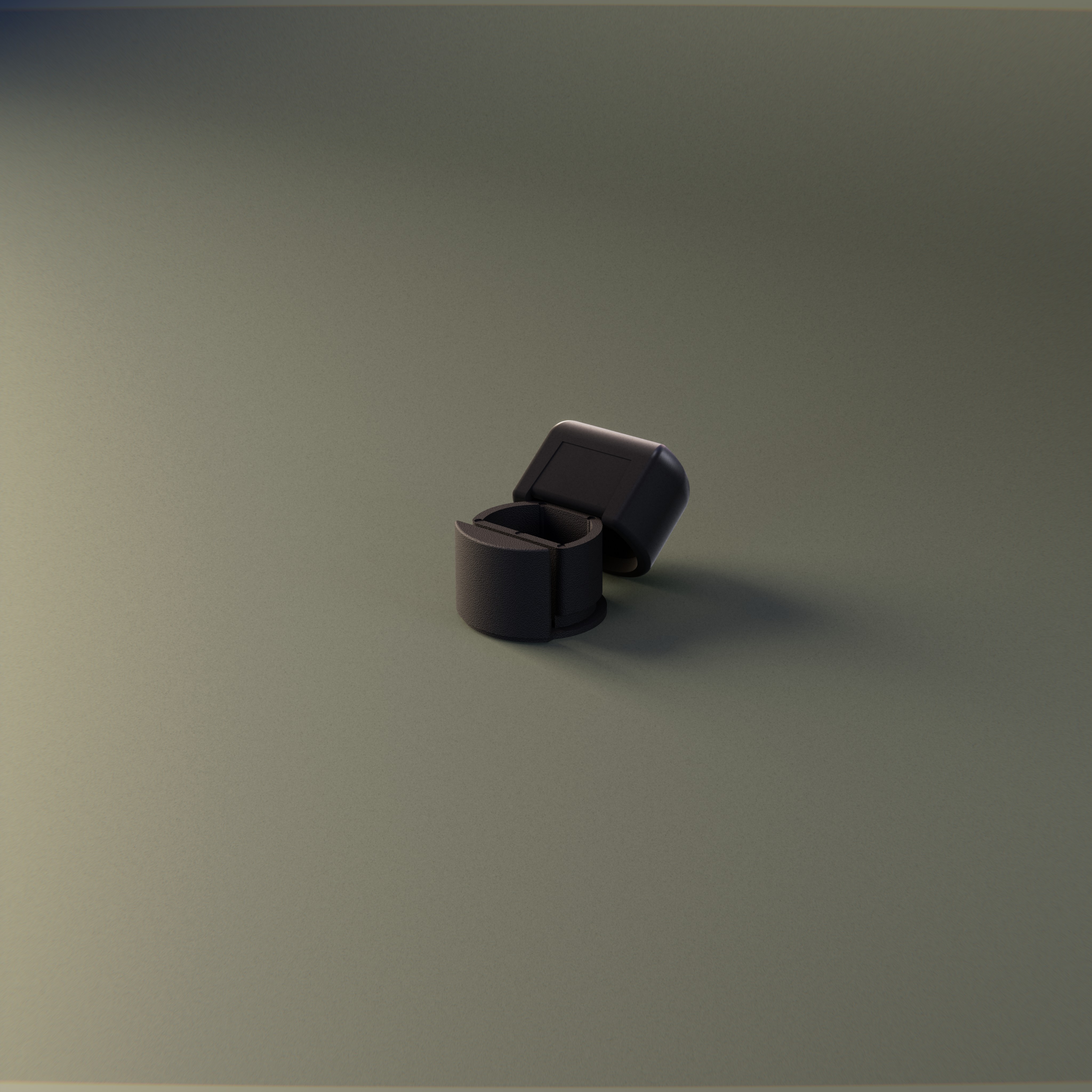 Subway door bumpers for Lisbon Metro, product render