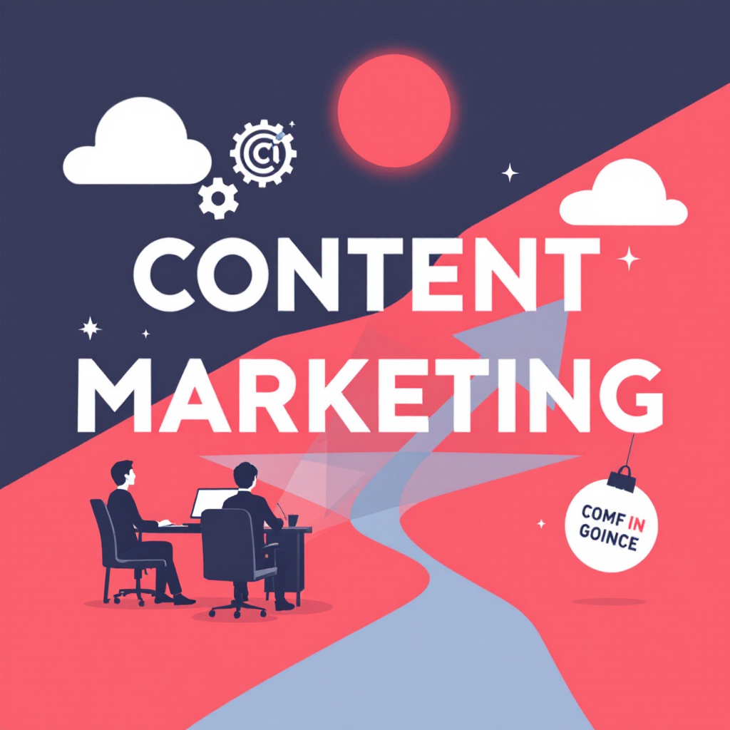 Content Marketing Illustration