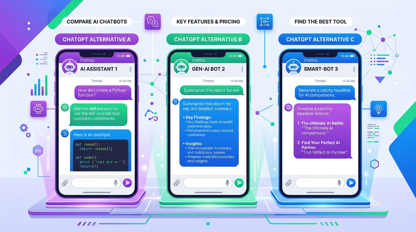 ChatGPT Alternativen 2026 – KI-Assistenten im Vergleich