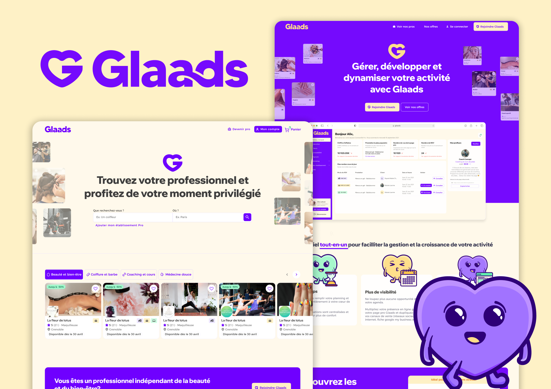 Repenser l’expérience et l’identité d’une plateforme beauté & bien-être