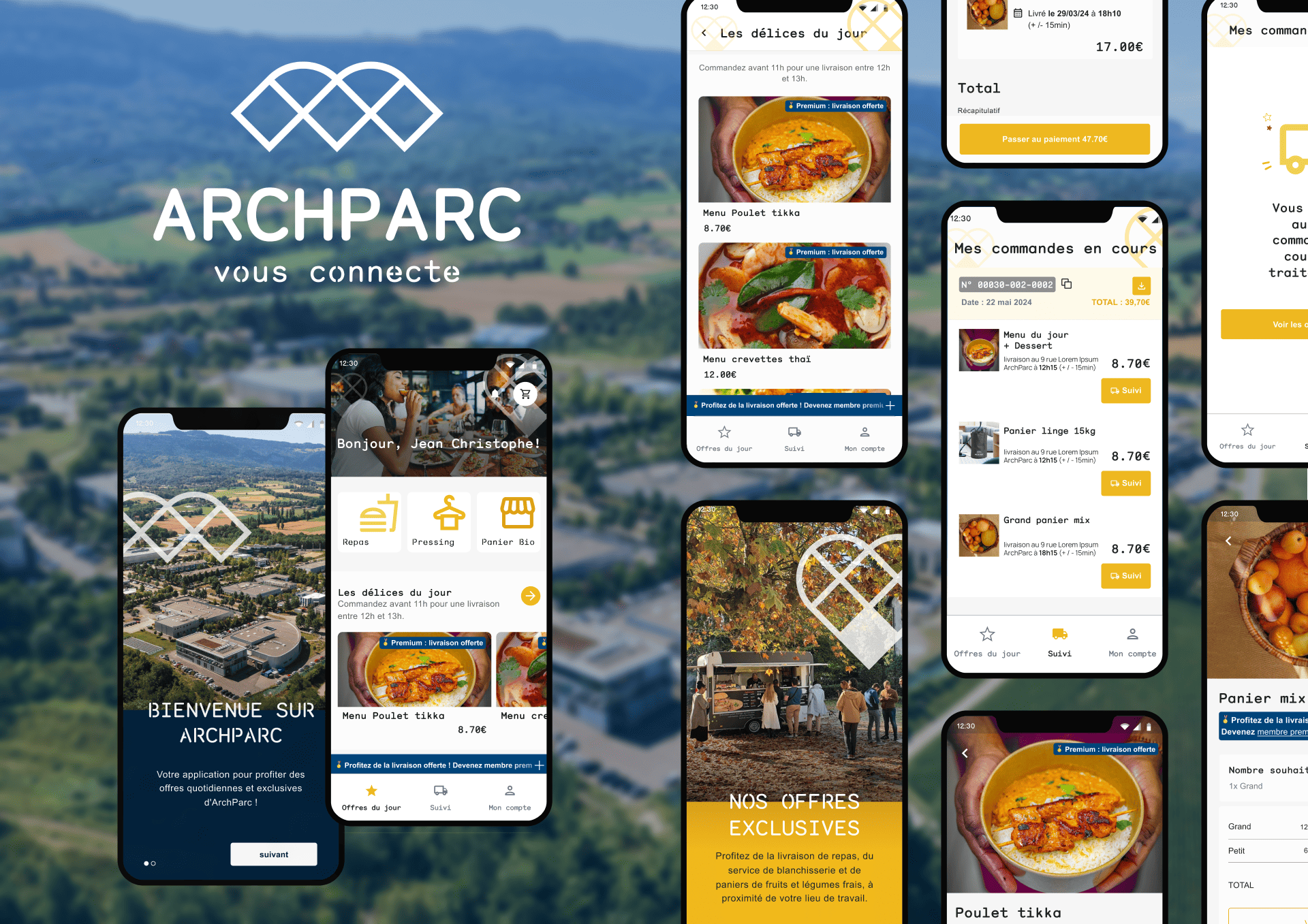 Application mobile de conciergerie digitale – Archparc