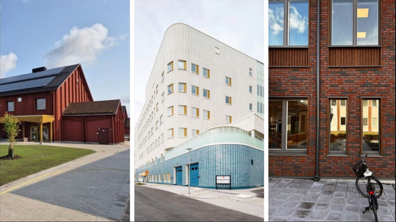  Årets bygge 2026 – här är finalisterna bland Samhällsfastigheter