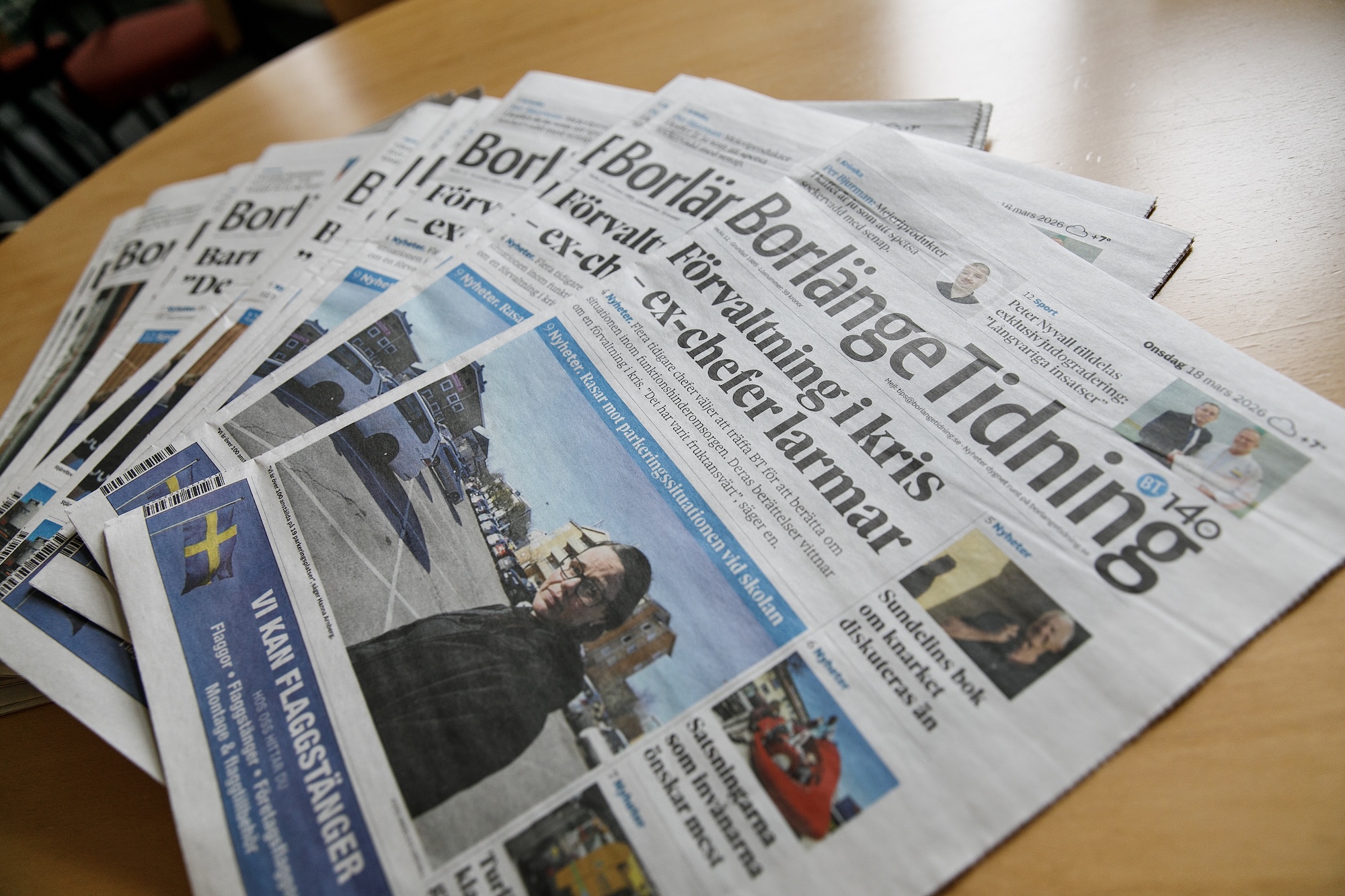 Borlänge Tidning planerar förändrad printutgivning