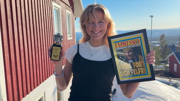 Frida Karlsson årets damåkare – för första gången